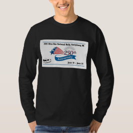 2026 National Rally T-shirt met lange mouwen
