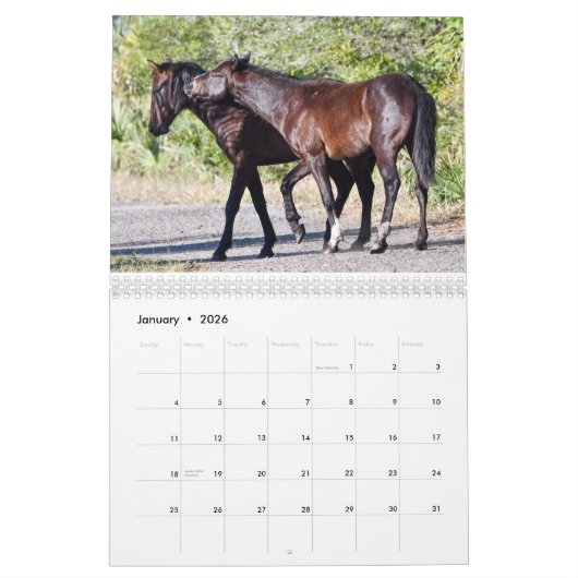 2026 Nature Calendar Kalender (Jan 2026)