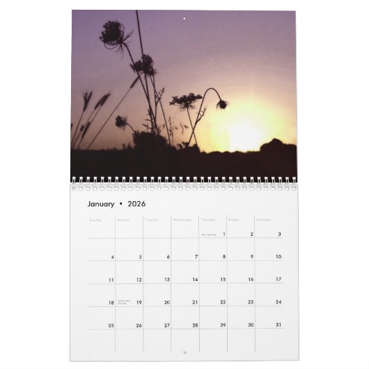 2026 Natuur Fotokalender Kalender (Jan 2026)