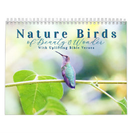 2026 Natuur Vogels met Opbeurende Bijbelteksten Kalender