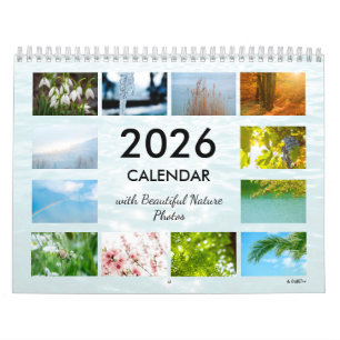 2026 Natuurfotografie Muurkalender Kalender