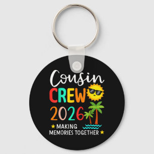 2026 Neef Crew Zomer Vakantie Strand Familie Sleutelhanger