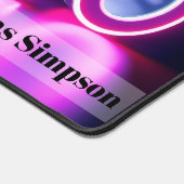 2026 Neon Futuristic Cyberpunk Gaming Bureaumat (Hoek)