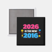 2026 New 2016 Internet Nostalgia Design Magneet (Voorkant / Achterkant)