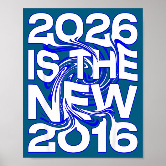 2026 New 2016 Retro Future Illustration Poster (Voorkant)
