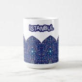 2026 New Istanbul Turkey Souvenir Blue Koffiemok (Center)