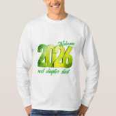 2026 NEW YEAR BASIC LONG SLEEVE T-Shirt (Voorkant)