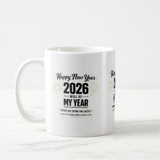 2026 New Year Greeting Card Koffiemok