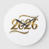 2026 New Year Grote Klok (Voorkant)