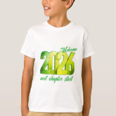 2026 NEW YEAR KIDS BASIC T-Shirt (Voorkant)