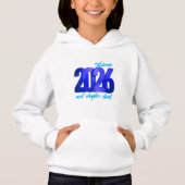 2026 NEW YEAR KIDS PULLOVER HOODIE (Voorkant)