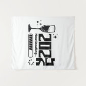 2026 New Year Loading Celebration Typography Wandkleed (Voorkant (horizontaal))