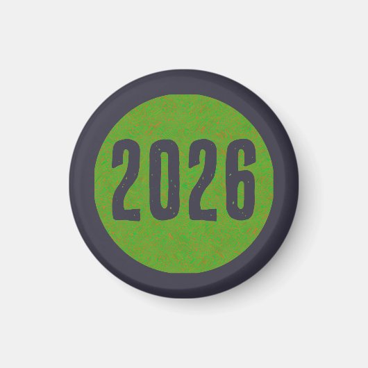 2026 New Year Magnet (Voorkant)
