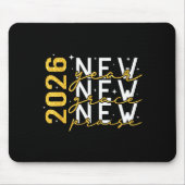 2026 New Year New Grace New Praise New Year's Eve  Muismat (Voorkant)