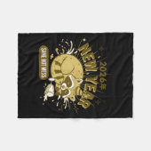 2026 New Year Same Hot Mess Celebration  Fleece Deken (Voorkant (Horizontaal))