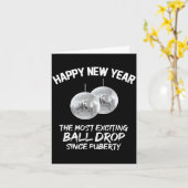 2026 New Year The Most Exciting Ball Drop Since Pu Kaart (Gele Bloem)