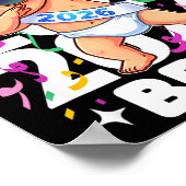 2026 New Years Baby Six Seven Bruh Funny Cool Dabb Poster (Hoek)