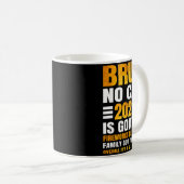 2026 New Year's Bruh No Cap Countdown Bussin Funny Koffiemok (Voorkant rechts)
