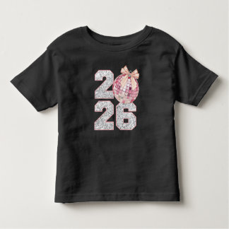 2026, new years kids shirt, holiday pink kinder shirts