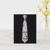 2026 New Year's Party Funny Fireworks Party New Ye Kaart (Gele Bloem)