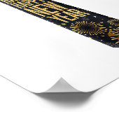 2026 New Year's Party Funny Fireworks Party New Ye Poster (Hoek)