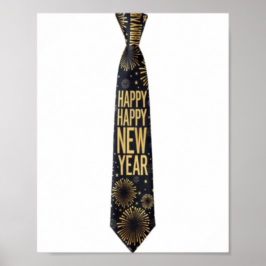 2026 New Year's Party Funny Fireworks Party New Ye Poster (Voorkant)