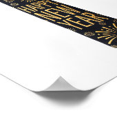 2026 New Year's Party Funny Fireworks Party New Ye Poster (Hoek)