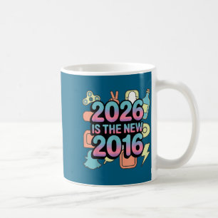 2026 Nieuwe 2016 Retro Nostalgie Grafische Kunst Koffiemok