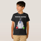 2026 nieuwe brainrot internet meme dokter duif t-shirt (Voorkant volledig)