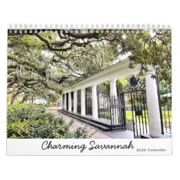 2026 Nieuwe Charming Savannah Agenda Kalender