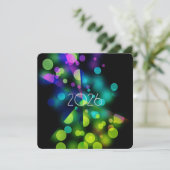 2026 Nieuwjaar met meerkleurige bubbels (Staand voorkant)