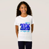 2026 NIEUWJAARS MEISJES FIJNE JERSEY TSHIRT (Voorkant volledig)