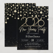 2026 Nieuwjaarsfeest Kaart (Voorkant / Achterkant)