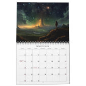 2026 Nightscapes 4 Surreal Space Landscape Art Kalender (Mar 2026)