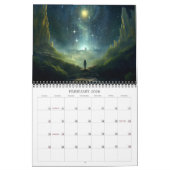 2026 Nightscapes 4 Surreal Space Landscape Art Kalender (Feb 2026)