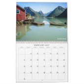 2026 Noorwegen landschapsfoto Kalender (Feb 2027)