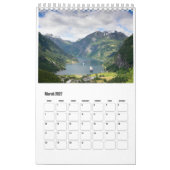 2026 Noorwegen landschapsfoto Kalender (Mar 2027)