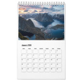 2026 Noorwegen landschapsfoto Kalender (Jan 2026)