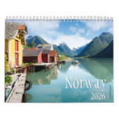 2026 Noorwegen landschapsfotografie Kalender (Hoes)