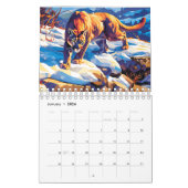 2026 North American Wildlife Twee pagina's klein Kalender (Jan 2026)