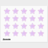 2026 number new year cute pink purple ster sticker (Vel)