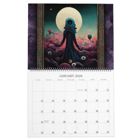 2026 Odd Country 2 Surreal Art Kalender (Jan 2026)