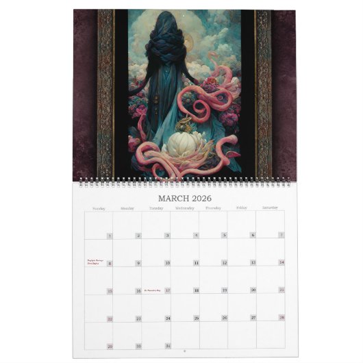 2026 Odd Country 2 Surreal Art Kalender (Mar 2026)