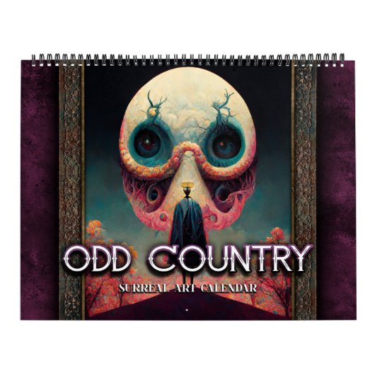 2026 Odd Country 2 Surreal Art Kalender (Hoes)