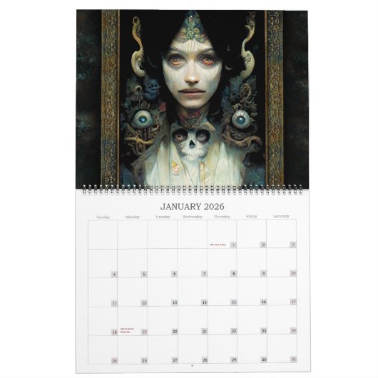 2026 Odd Country 3 Surreal Art Kalender (Jan 2026)
