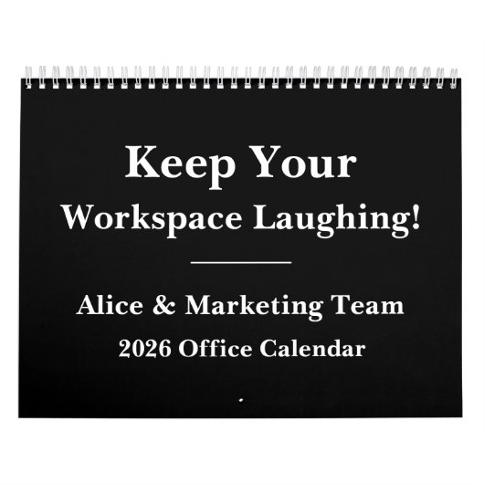 2026 Office Humor Wall Calendar Kalender (Hoes)