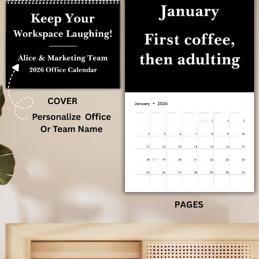 2026 Office Humor Wall Calendar Kalender