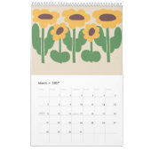 2026 One-Page Small Calendar – Clean and Modern Kalender (Mar 2027)