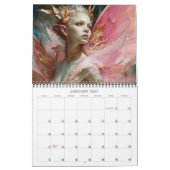 2026 op Painted Wings 2 Fairies Angels Fantasy Art Kalender (Jan 2027)