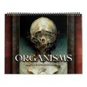2026 Organisms 2 Surreal Dark Sci-Fi Kalender (Hoes)